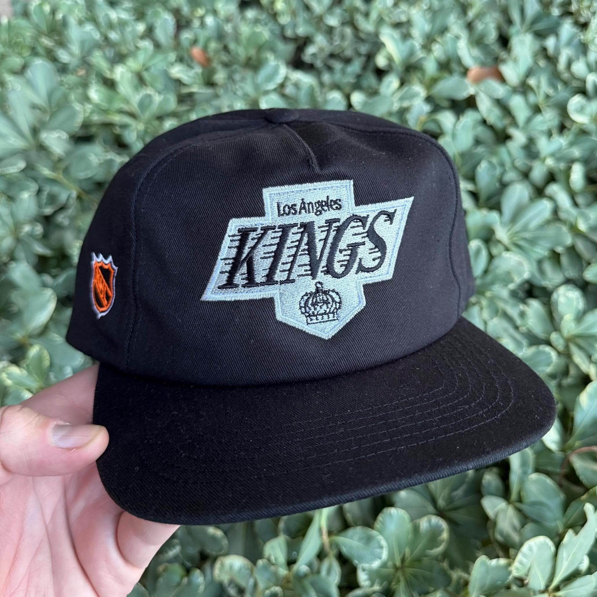 Casquette Snapback Vintage Los Angeles Kings - Brodée - Style Années 90 - Réglable Et Légère