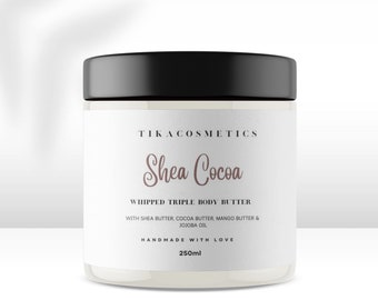 Shea Cocoa Whipped Body Butter - Triple Butter