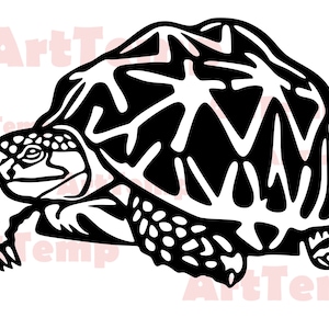 turtle svg, tartaruga Clipart SVG file di taglio, svg per cricut, dxf per cnc laser, plasma, modello taglio carta, fauna selvatica clipart vettoriale parete in legno arte
