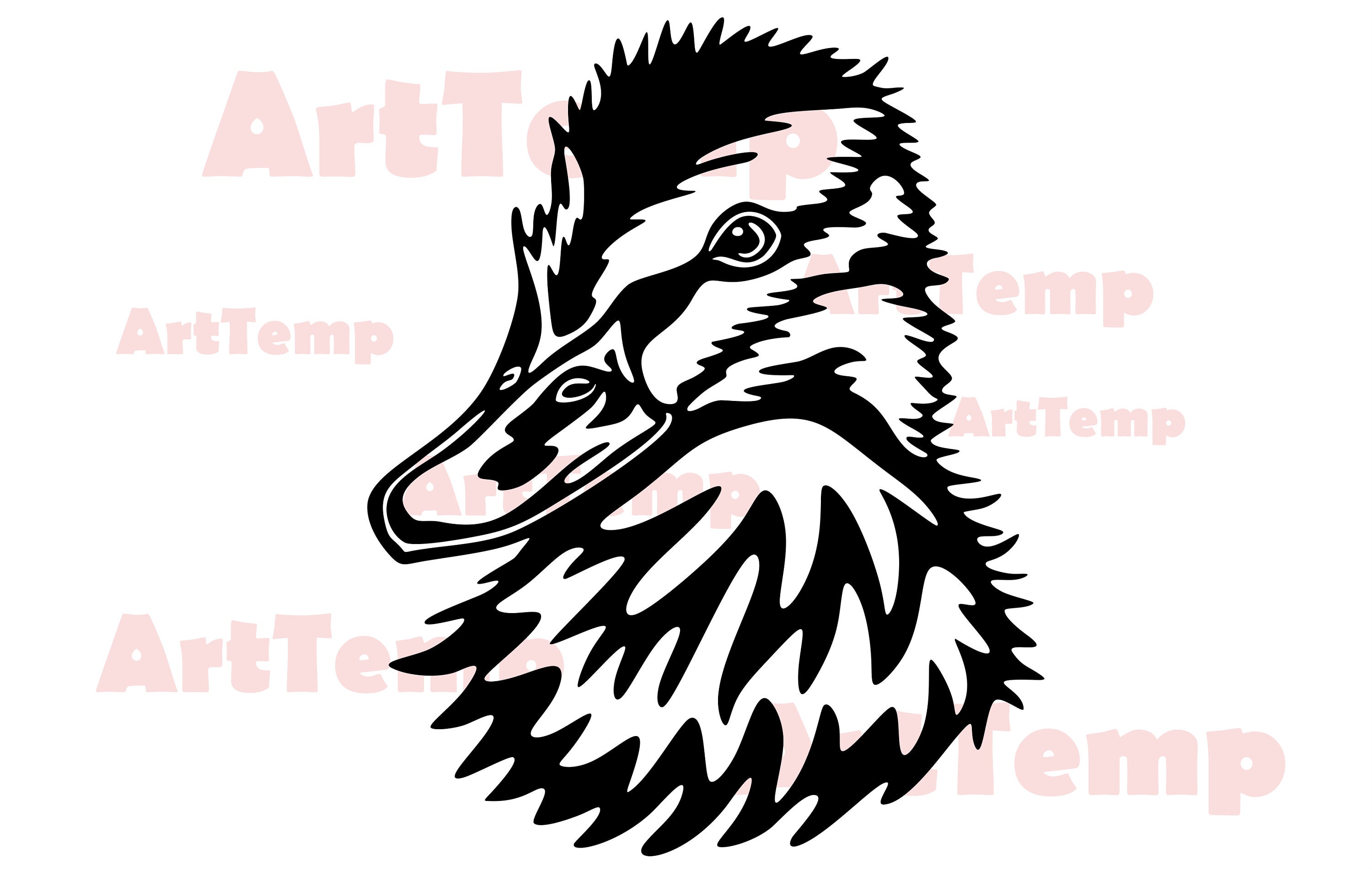 Duckling SVG Duck DXF Svg for Cricut Dxf for Laser Cnc Etsy UK