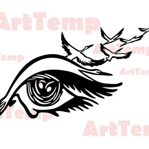 cicogna svg, scena cicogna File di taglio SVG, svg per cricut, dxf per cnc laser, bird svg, modello di taglio carta, fauna selvatica clipart vettoriale parete in legno arte