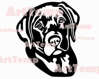 ラブラドール SVG、犬の dxf カット ファイル、クリカット用ベクター svg、クリップアート、シャツ デザイン ビニール、犬のカット ファイル、レーザー CNC ファイル、印刷可能な犬のデザイン アート