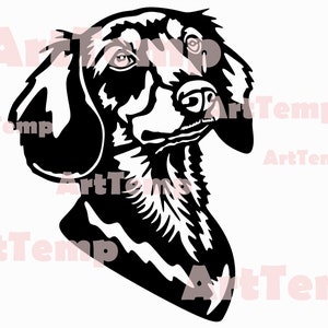 Dachshund SVG, Dog dxf cut file, pet svg for cricut, dxf for laser cnc, Dachshund clipart, Silhouettes dxf, vector dog, shirt design