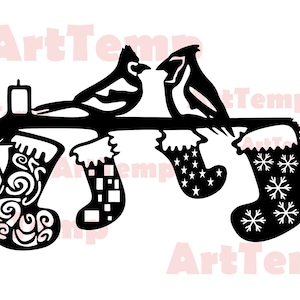 Kerst decor SVG, Nieuwjaar ornament, Geboorte hout laser decor, svg cricut, True Story svg, papercut sjabloon, Kerstmis vector clipart