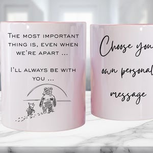 Leaving Home Gift From Mum and Dad | Winnie The Pooh Quote Mug
