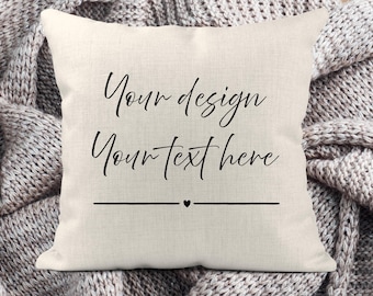 Personalised Design Your Own Cushion, Christmas Gift for Grandparents, Mother’s Day gift, Birthday Gift for Daughter