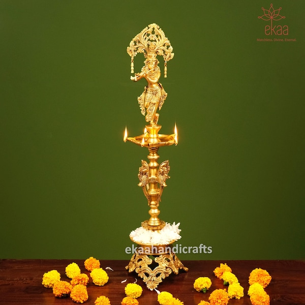 Indian Oil Lamp Etsy