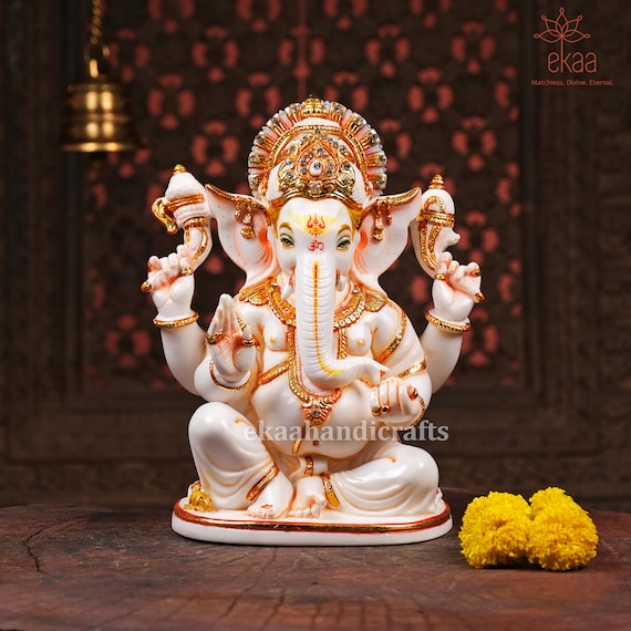 Lord Ganesha Statue for Temple, Ganesha Statue Idol for Home Decor
