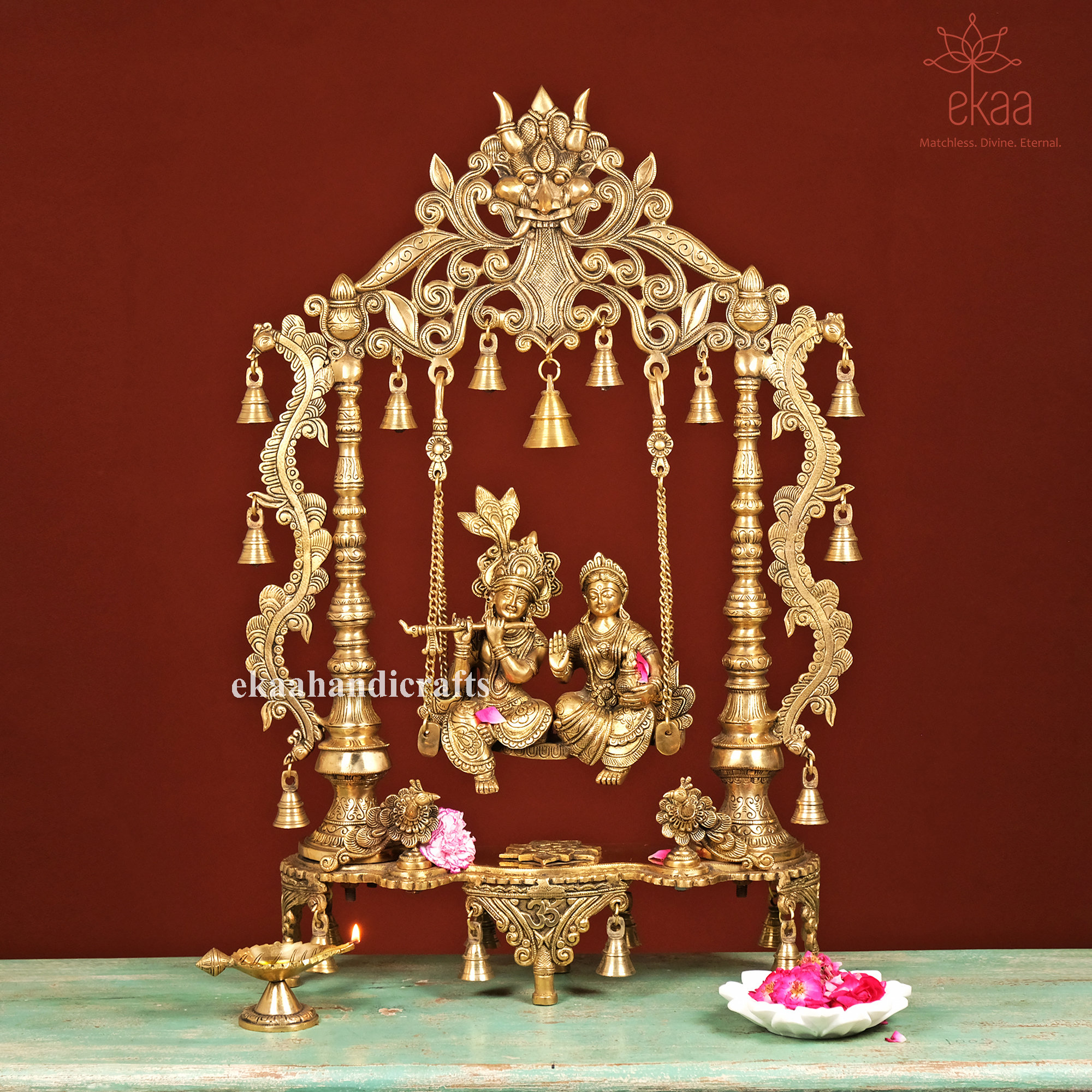 Amazon.com: Siddharth_International Swing Laddu Gopal Jhula