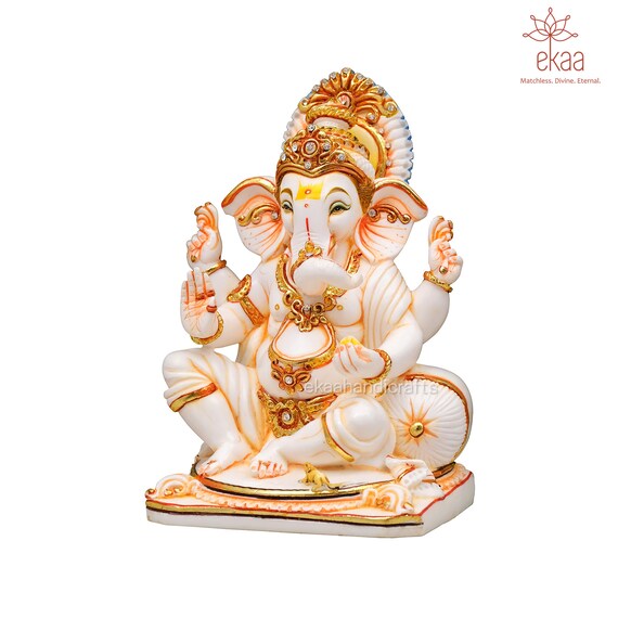 Lord Ganesha Statue Majestic Lord Ganesha Idol Ganesh Home Decor God of