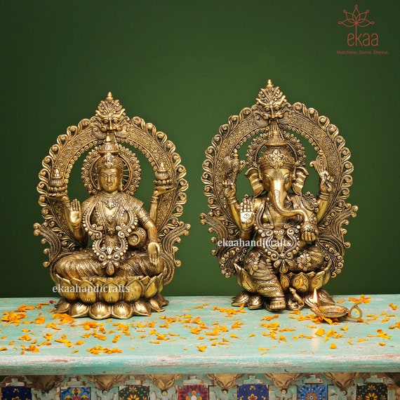 Brass Laxmi Statue Brass Laxmi Statue