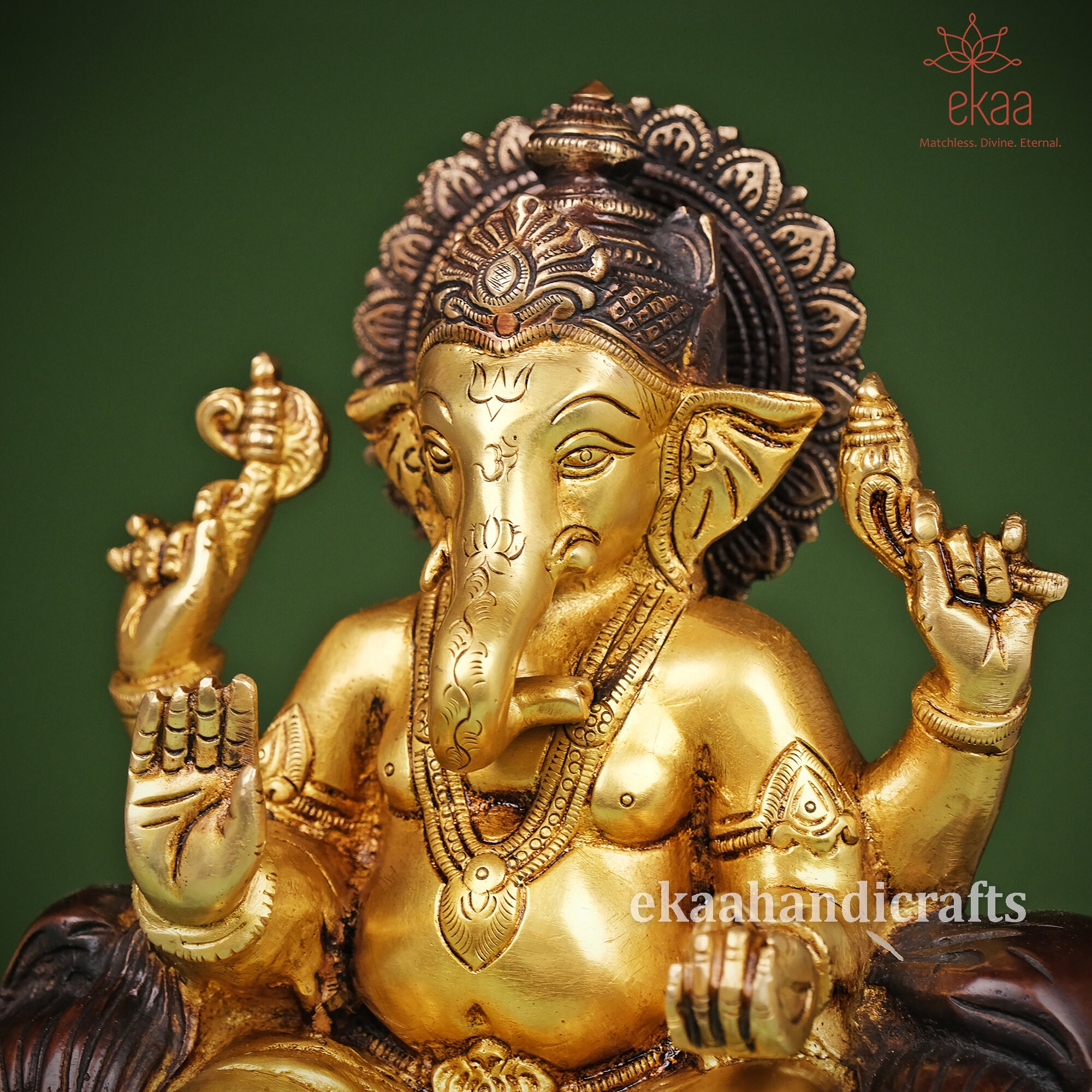 Buy Ganesha Statue in Brass 23CM Lord Ganesha Idol Ganpati Online in India - Etsy Buy Ganesha Statue in Brass 23CM Lord Ganesha Idol Ganpati Online in India - Etsy