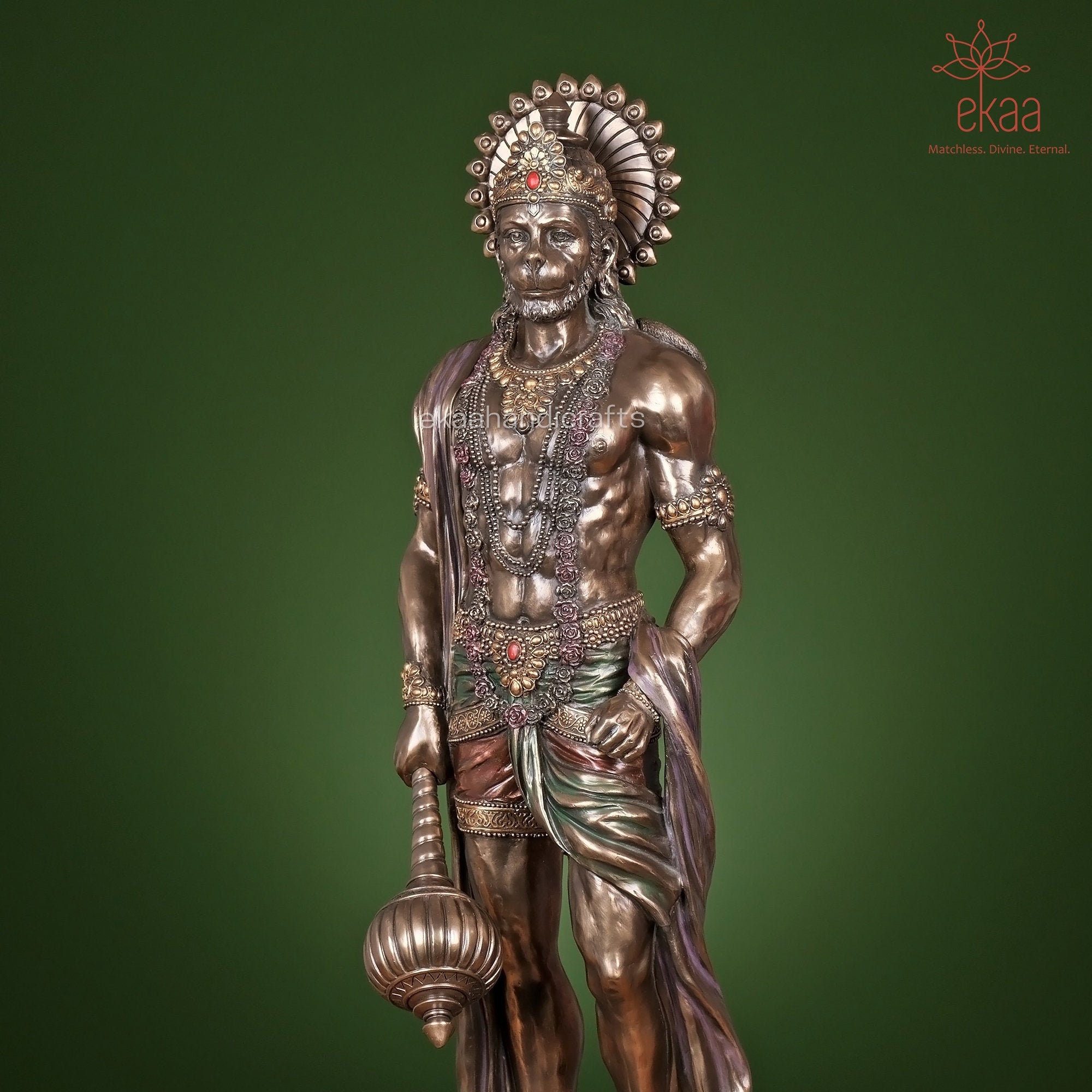 Hanuman Ji Statue 61CM Big Large Size Standing Lord Hanuman Etsy