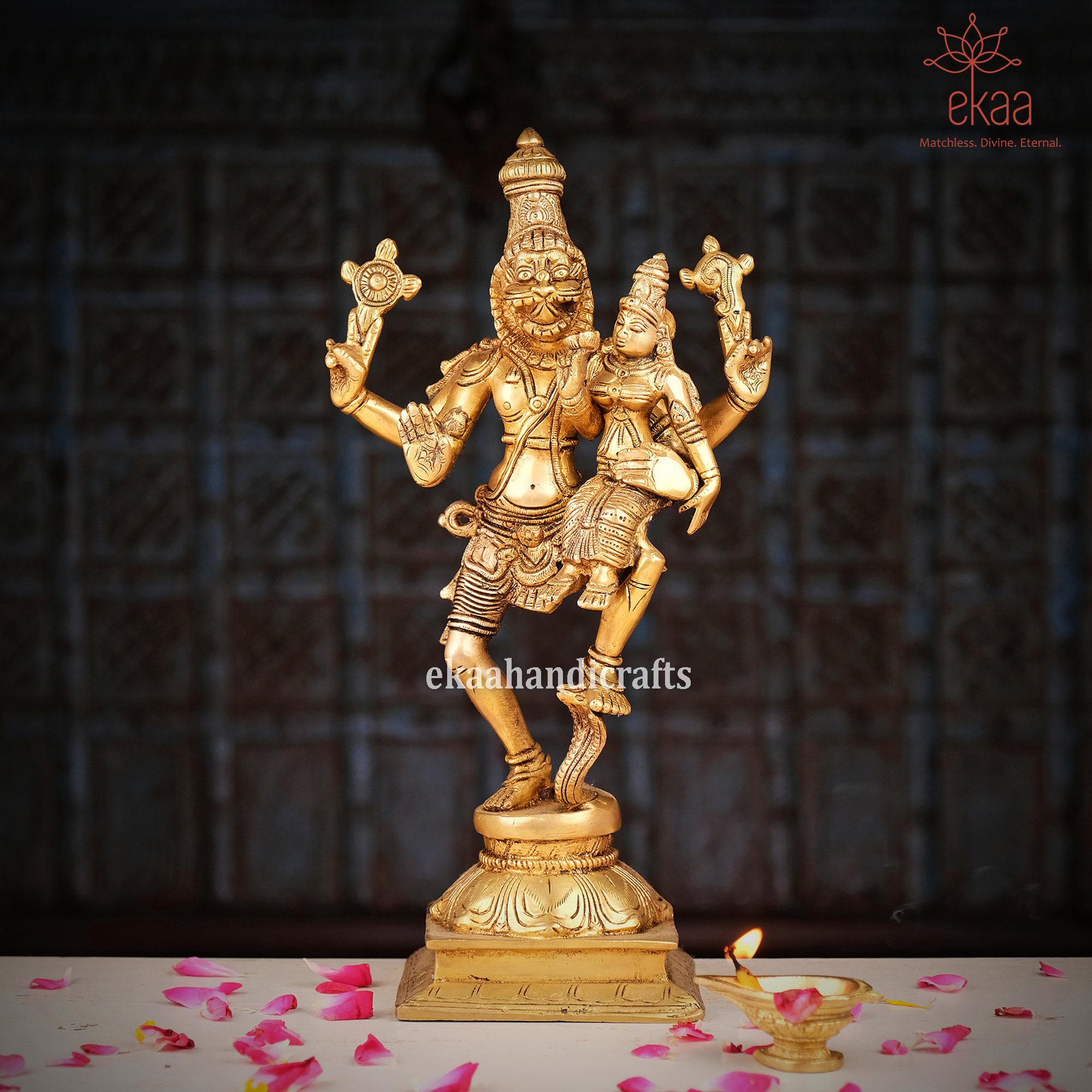 ナルシンハ像、ナルシン ヒンズー教の神、ヴィシュヌの化身アヴタル