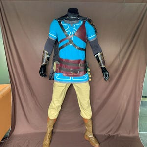 Link Costume The Legend of Zelda Tears of the Kingdom Cosplay Suit Halloween Outfit