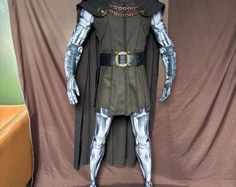 Doctor Doom Costume Avengers: Doomsday Victor Von Doom Cosplay Suit Halloween Outfit