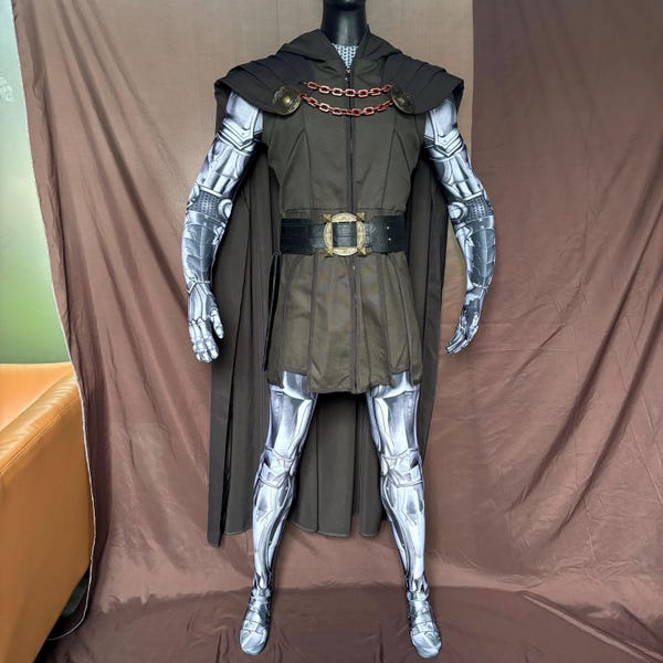 Doctor Doom Costume Avengers: Doomsday Victor Von Doom Cosplay Suit Halloween Outfit
