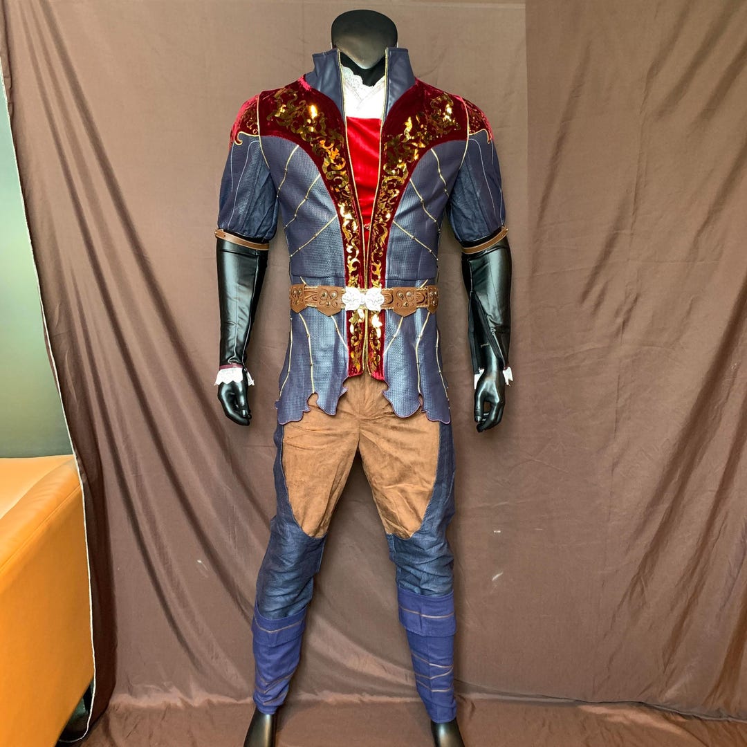 Jeu Baldur's Gate Astarion Tenue d'Homme Cosplay Costume main image 1