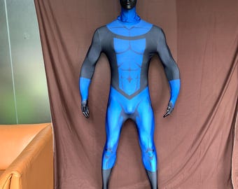 Invincible Costume Bodysuit Invincible Season 3 Mark Grayson Cosplay Halloween Outfit for Adult