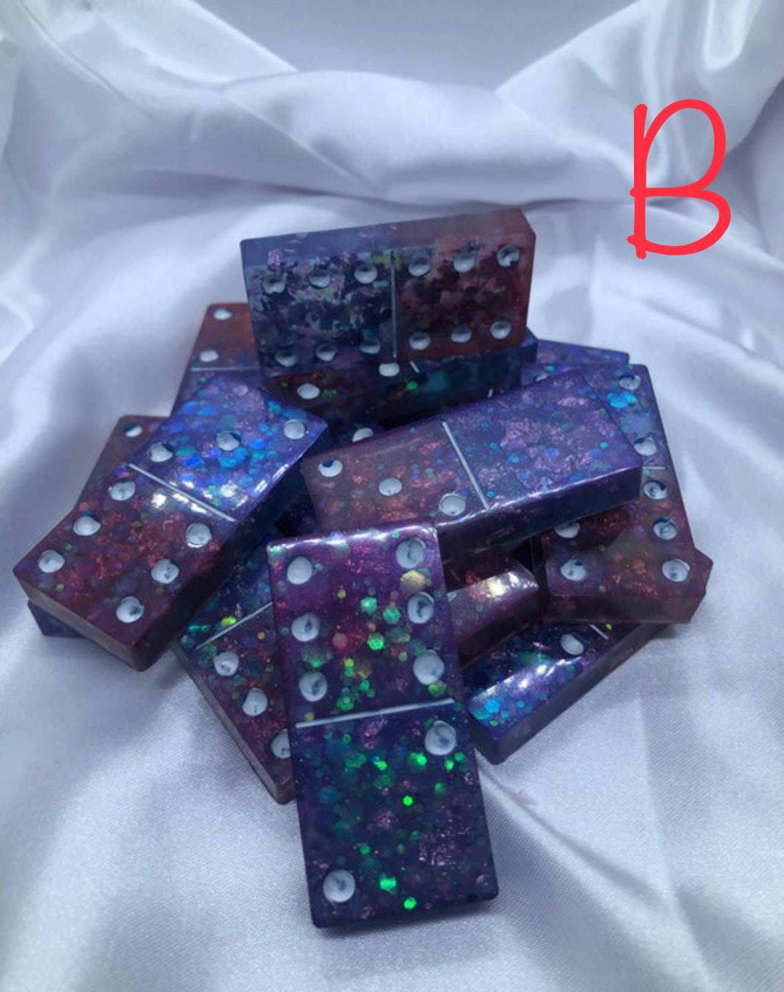 Dominoes Resin Dominoes Made to Order Dominoes Etsy