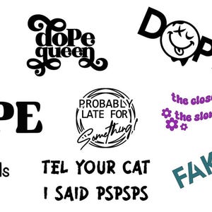 Car Decals | decals transfers of various sizes and colours | frames | glasses | champagne fluet| cars| doors| window | VINYL TRANSFER ONLY