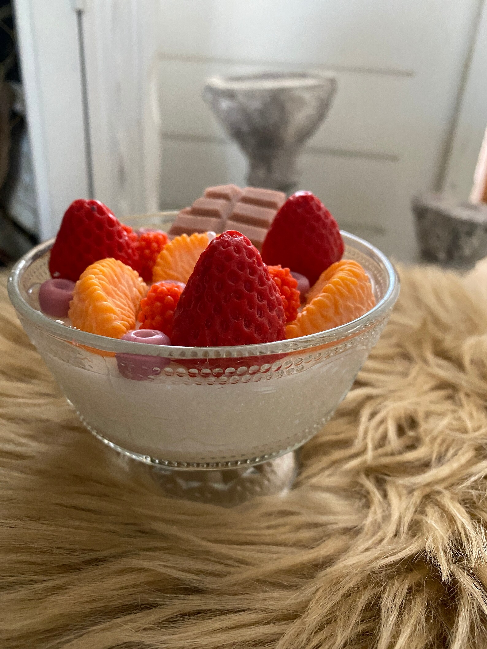 Candle fruit salad scented smoothie Etsy
