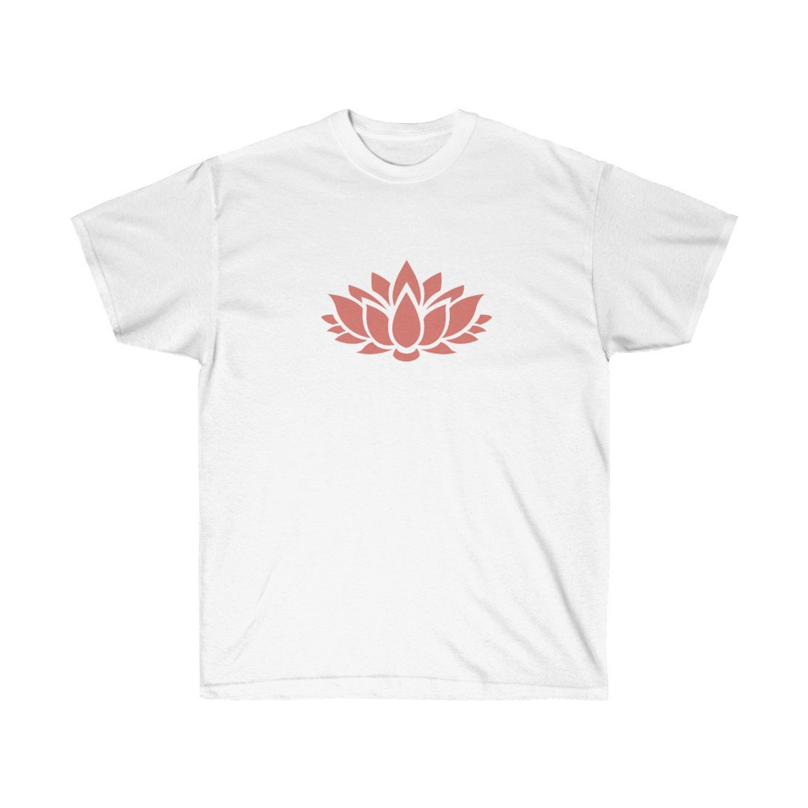 Lotus Shirt Lotus Unisex Ultra Cotton Tee Boho Lotus Tee Etsy