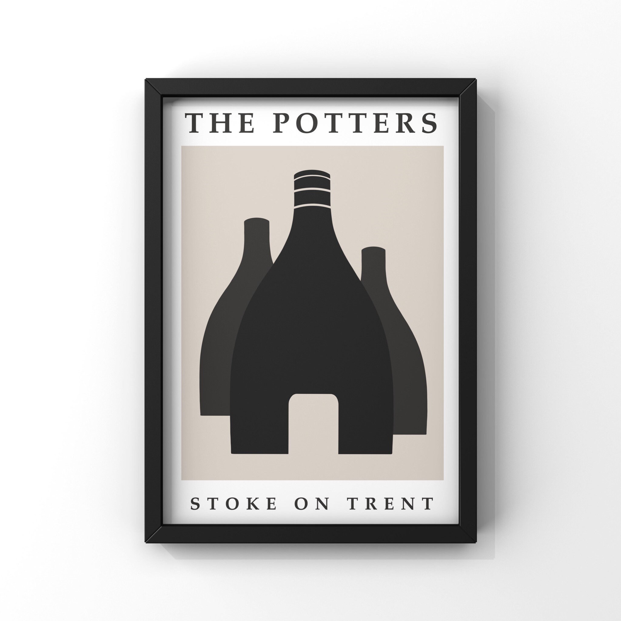 Bottle Kiln Print Bottle Kiln Illustration Stoke on Trent Etsy