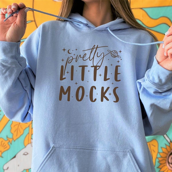 Light Blue Hoodie Etsy