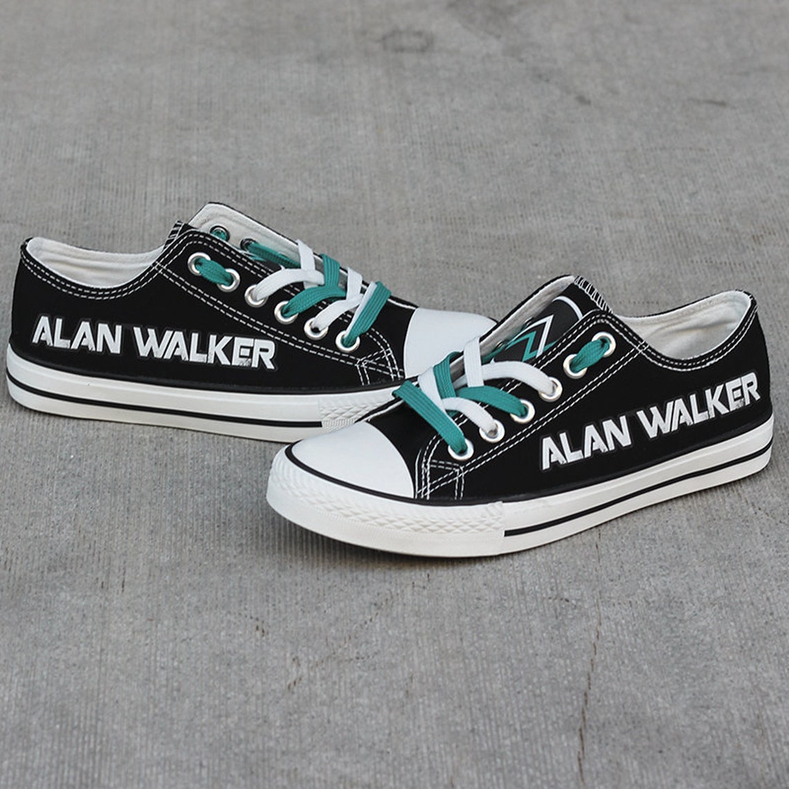 Alan Walker Low top Shoes Music Band Fans Shoes Gift for Etsy