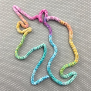 Unicorn Nursery Wire Art: Whimsical Baby Room Decor, Nursery Decor, French Knitting Wire Art Wall Hanging