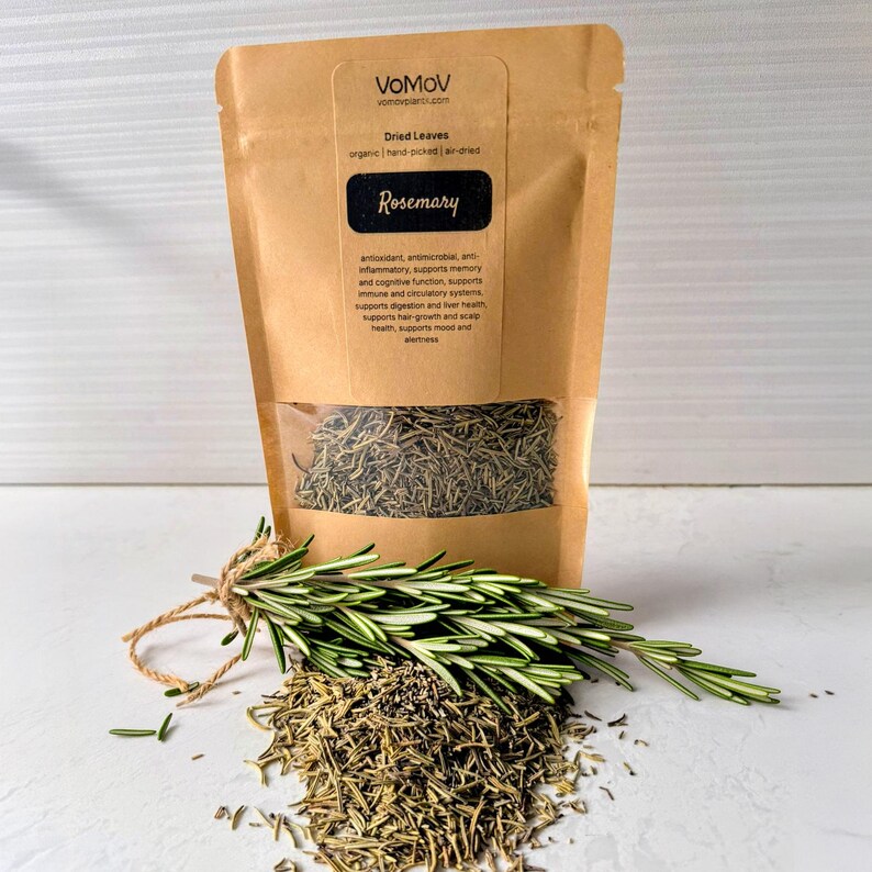 Organic Rosemary Leaves Dried Edible Tea Culinary Beauty Crafts Hand ...