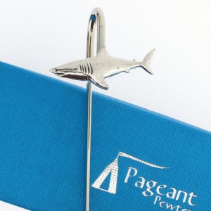 Shark Pewter Bookmark