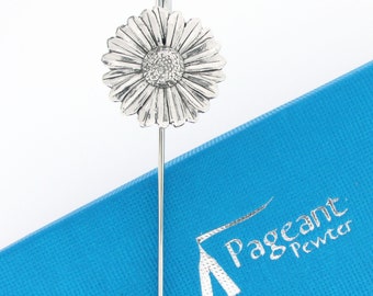 Daisy Pewter Bookmark