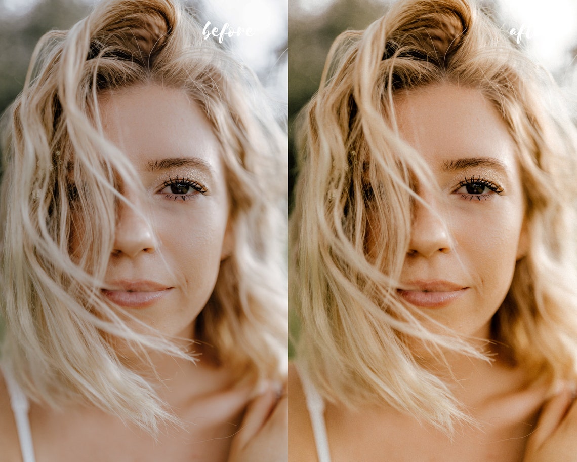 5 Warm Grainy Presets, Lightroom Mobile Presets, Fall Presets