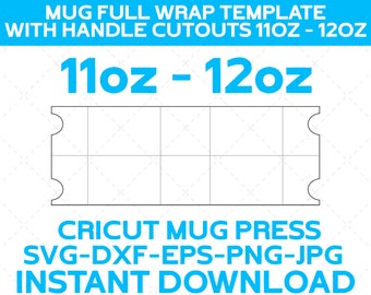 Download 11 Oz Mug Template Etsy