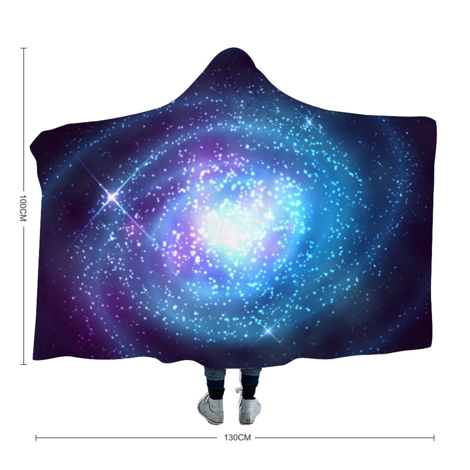 Warm Fleece Throw Galaxy Blanket Star Blanket Galaxy Etsy