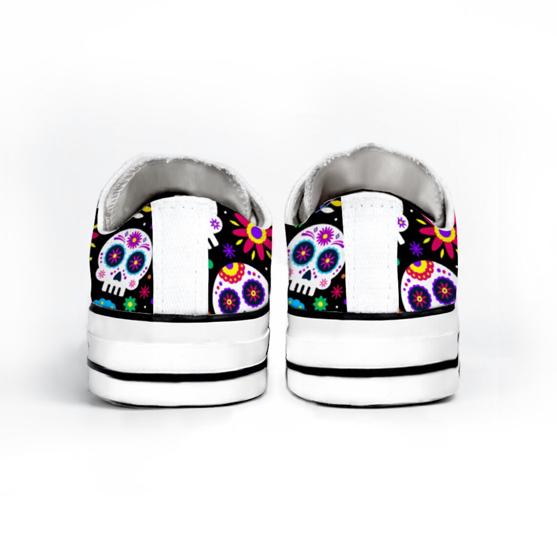 Custom Vans Shoes Skull Vans Shoes Custom Womens Custom Etsy
