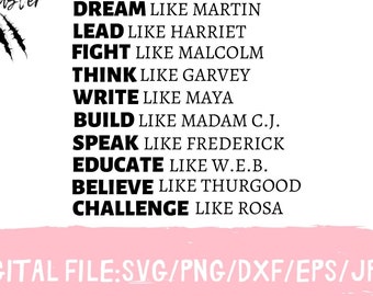 Free Free 172 Dream Like Martin Svg Free SVG PNG EPS DXF File