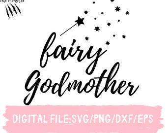 Download Fairy Godmother Svg Etsy