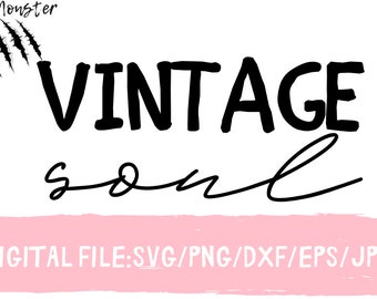 Download Vintage Soul Svg Etsy