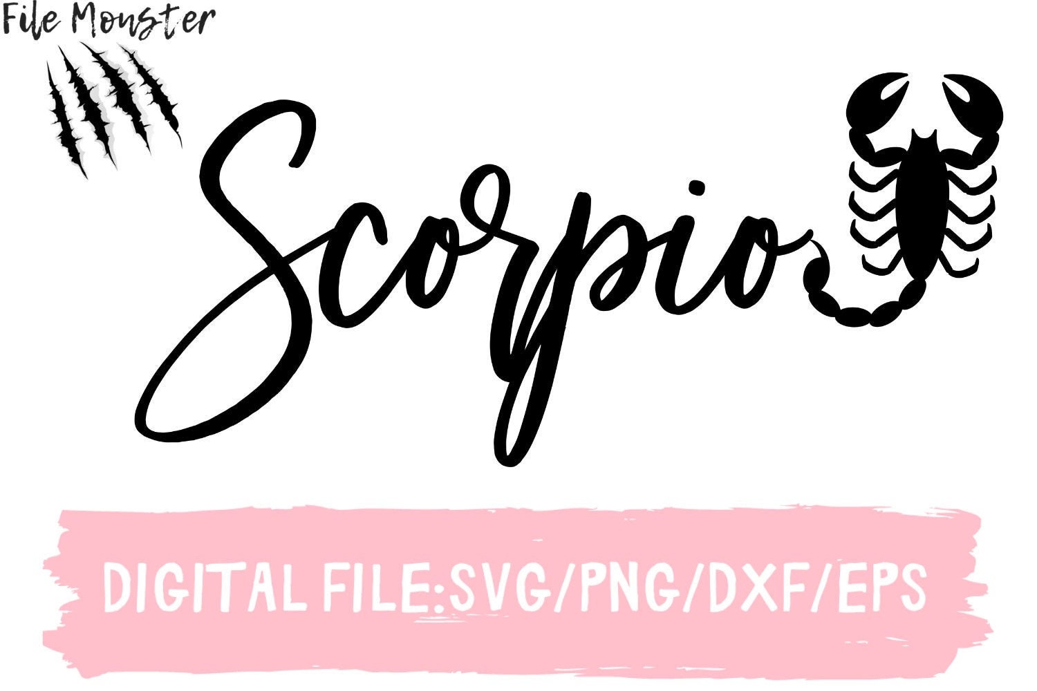 Scorpio Svg Scorpio AF Svg Scorpio AF Cutting File Scorpio Etsy