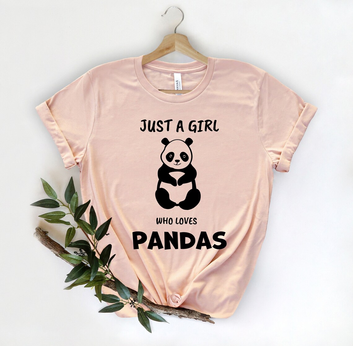 Just A Girl Who Loves Pandas Svg Funny Panda Svg Panda - Etsy