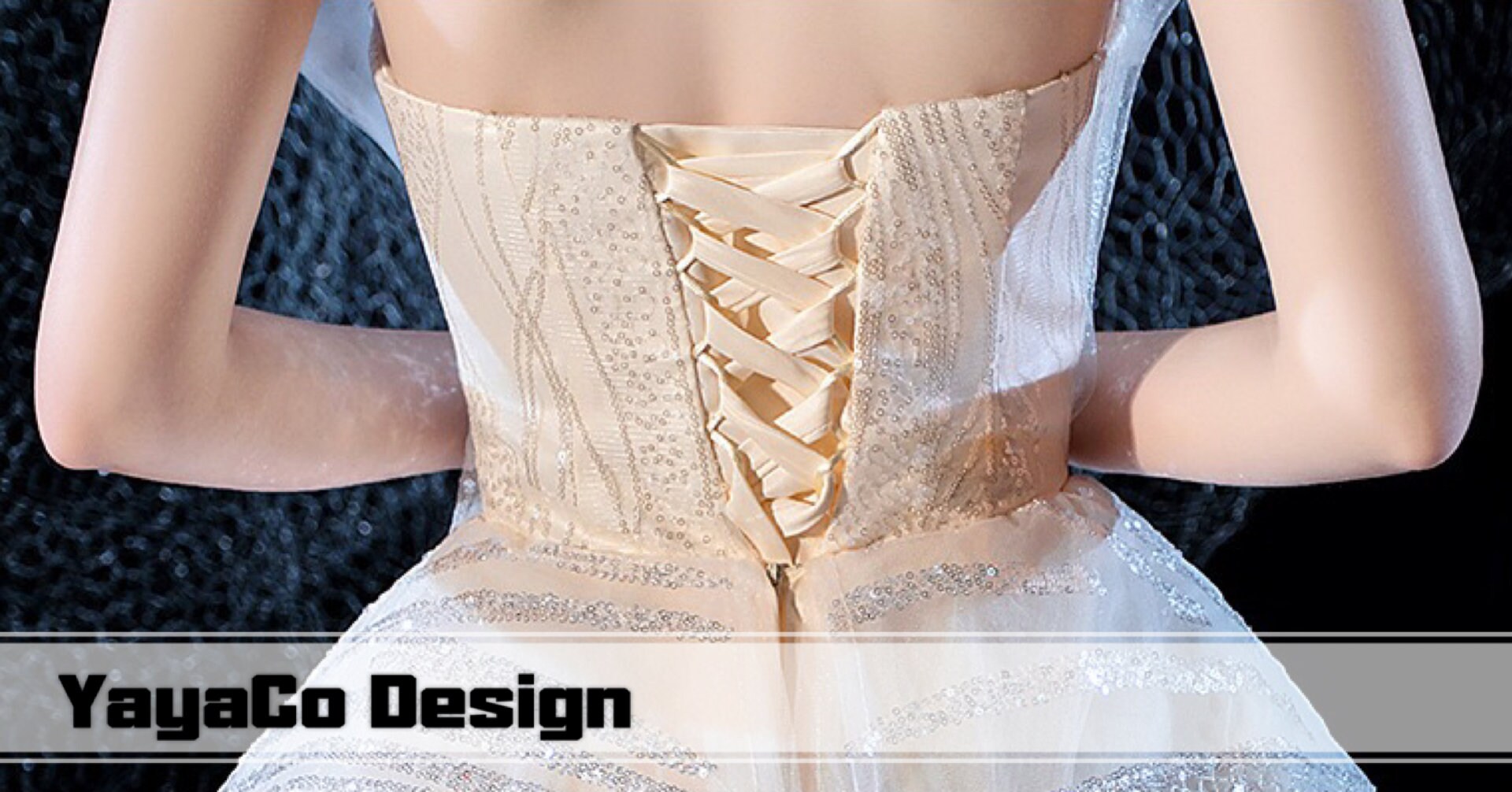 Hermoso vestido de novia de champán longitud del piso sin | Etsy