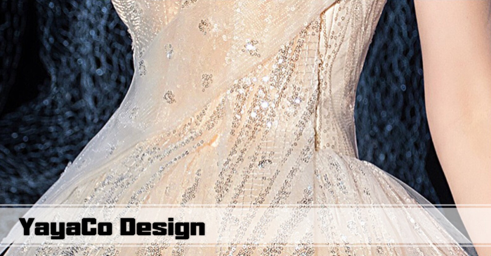 Hermoso vestido de novia de champán longitud del piso sin | Etsy