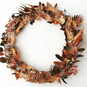 Embossing Wreath Craft Kit - Make at home - personalised with easy to follow instructions and video