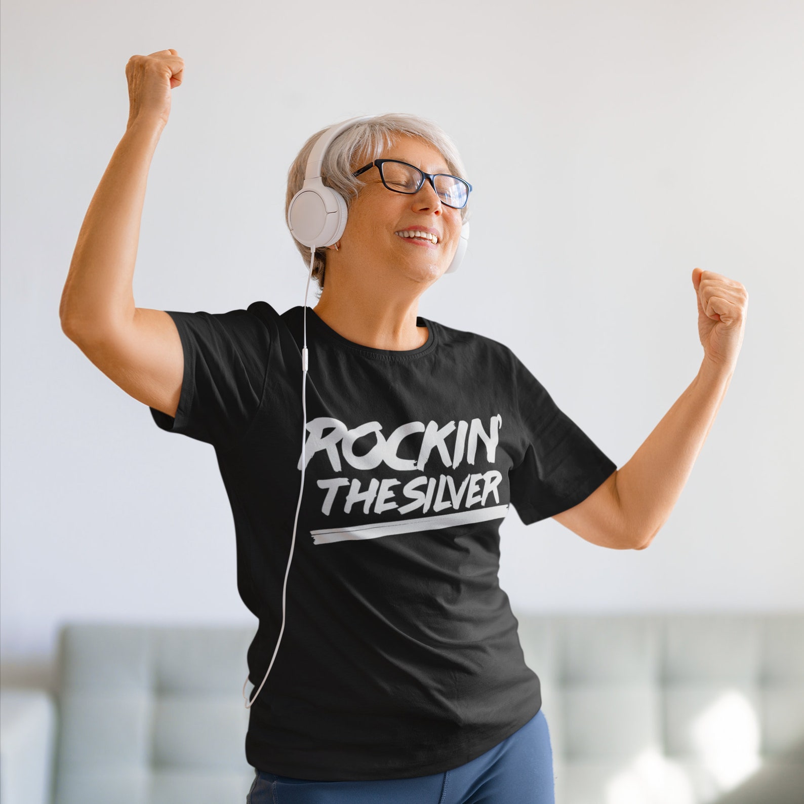 Stylish Silver Hair T-Shirts – Elevate Your Wardrobe with Bold Silver Apparel