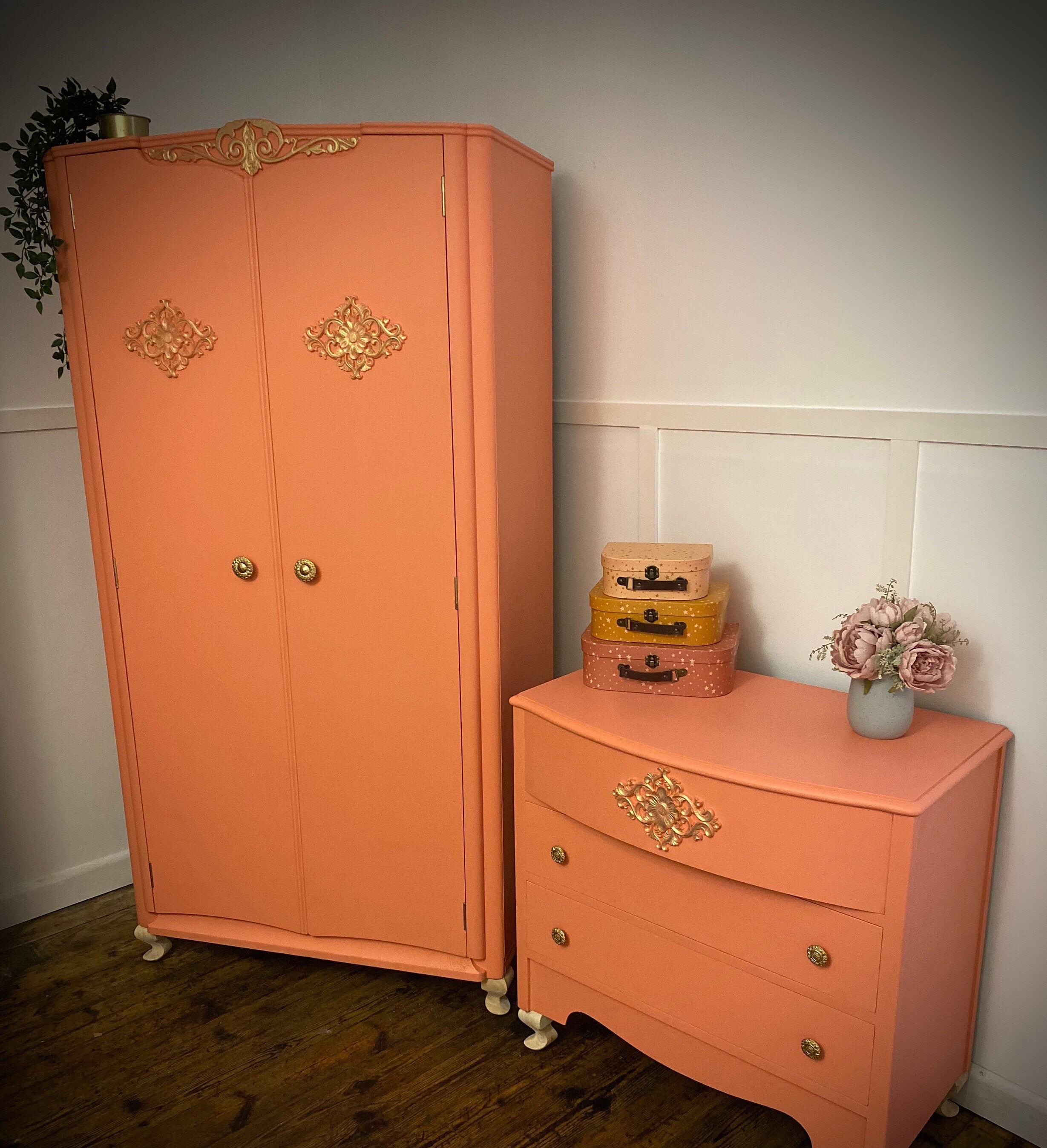 Vintage Kids Room Furniture Set | Etsy