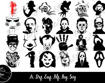 Download Horror Svg Etsy PSD Mockup Templates