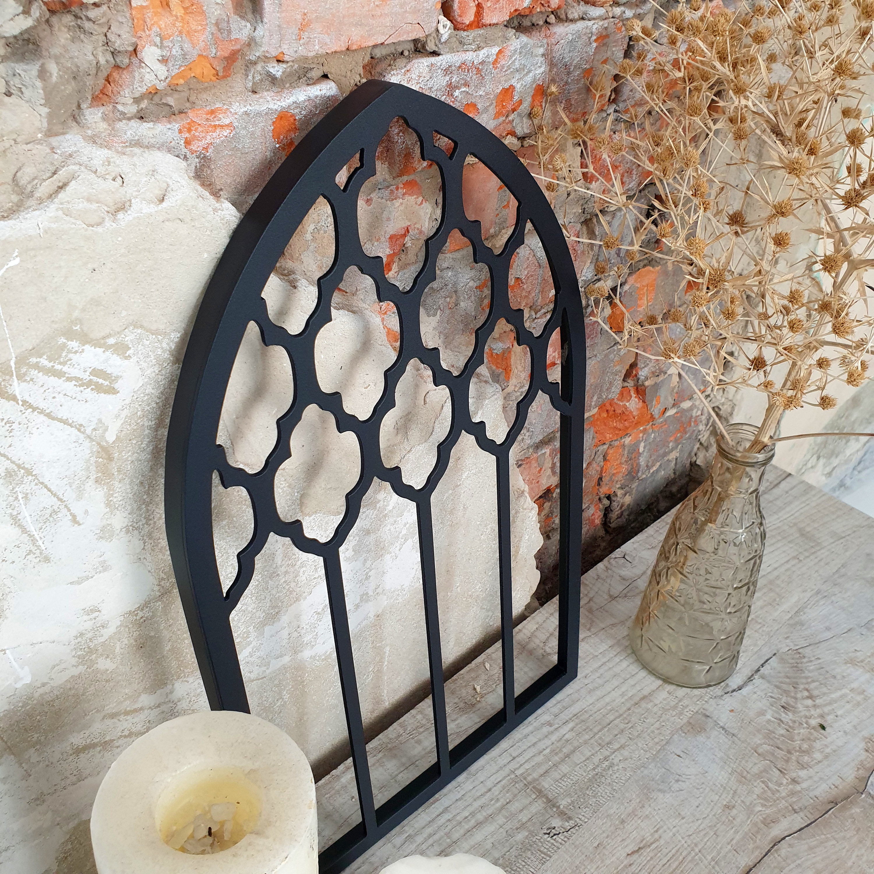 Wall Decor Metal arch Rustic decor Decorative arch Etsy